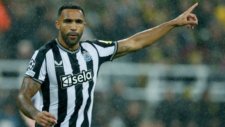 Newcastle striker Callum Wilson